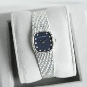 Audemars Piguet Audemars Piguet Cobra MINI BABY 21.5mm White gold Blue
