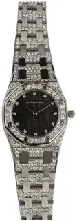 Audemars Piguet Audemars Piguet Royal Oak 6007BC 26mm White gold Black