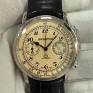 Audemars Piguet Audemars Piguet Jules Audemars 26100BC.OO.D002CR.01 41mm White gold Beige