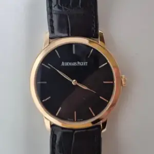 Audemars Piguet Audemars Piguet Jules Audemars 15180OR.OO.A002CR.01 41mm Rose gold Black
