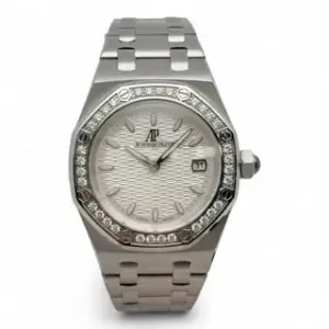 Audemars Piguet Audemars Piguet Royal Oak Lady 67601ST.ZZ.1210ST.02 33mm Stainless steel Blue