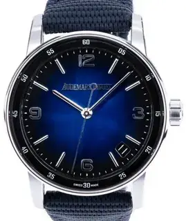 Audemars Piguet Audemars Piguet Code 11.59 15210BC.OO.A002KB.01 41mm White gold Blue