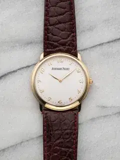 Audemars Piguet Audemars Piguet Jules Audemars 14894BA 34mm Yellow gold White
