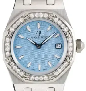 Audemars Piguet Audemars Piguet Royal Oak Lady 67601ST 33mm Stainless steel Blue