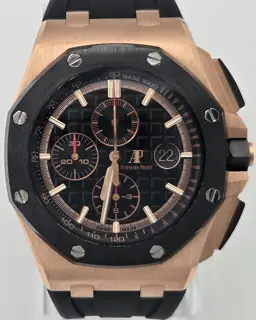 Audemars Piguet Audemars Piguet Royal Oak Offshore 26401RO.OO.A002CA.02 44mm Ceramic and Rose gold Black