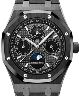 Audemars Piguet Audemars Piguet Royal Oak Perpetual Calendar 26579CE.OO.1225CE.01 41mm Ceramic Gray