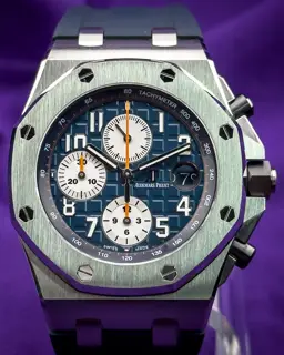 Audemars Piguet Audemars Piguet Royal Oak Offshore 26470ST.OO.A027CA.01 42mm Stainless steel Blue