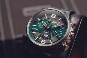 AVI-8 Hawker Harrier Retrograde Chronograph Blue Nylon Limited Edition