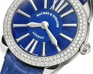 Backes & Strauss Mayfair 33 mm Stainless Steel Mechanical Diamond Bezel Watch – Shop Luxury | Backes & Strauss