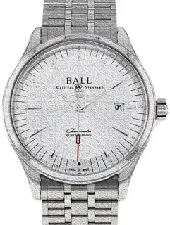 Ball Watch Ball Trainmaster NM3280D-S1CJ-SL 40mm Stainless steel Silver