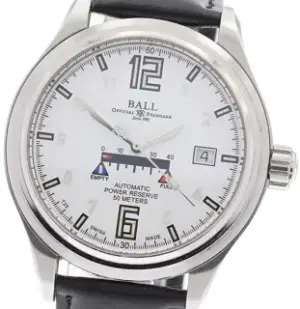 Ball Watch Ball Trainmaster NM1056D-LAJ-WH 41mm Stainless steel White