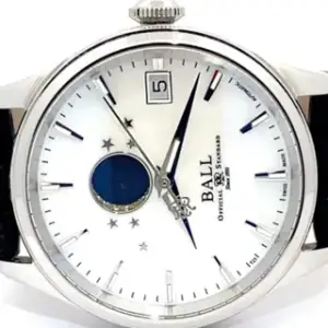 Ball Watch Ball Trainmaster NM3082D-SJ-SL 40mm Stainless steel Silver