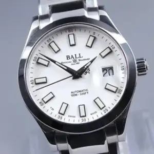 Ball Watch Ball Engineer II NM2026C-S10J-WH 39mm Stainless steel White