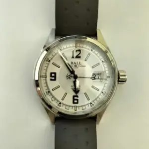 Ball Watch Ball Fireman Racer NM2088C-S2J-WHBK 40mm Stainless steel White