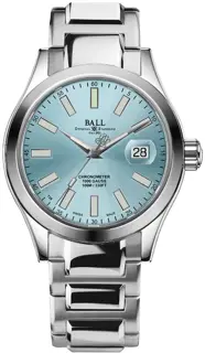 Ball Watch Ball Engineer II NM9026C-S6CJ-IBE 40mm Stainless steel Black and Blue and Green and Gray