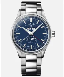 Ball Watch Ball Engineer II Moon Calendar 40mm Stainless steel Blue