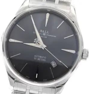 Ball Watch Ball Trainmaster NM3080D-SJ-GY 40mm Stainless steel Gray