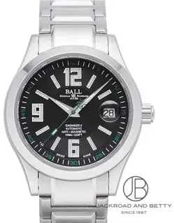 Ball Watch Ball Engineer II NM1020C-S4J-BK 40mm Stainless steel Black