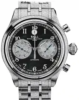 Ball Watch Ball Trainmaster CM1052D-S3J-BK 43mm Stainless steel Gray
