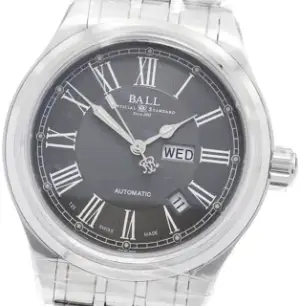 Ball Watch Ball Trainmaster NM1058D-S4J-GY 41mm Stainless steel Gray