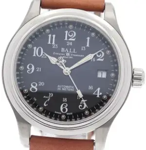 Ball Watch Ball Trainmaster NM1038D-L9J-BK 38mm Titanium Black