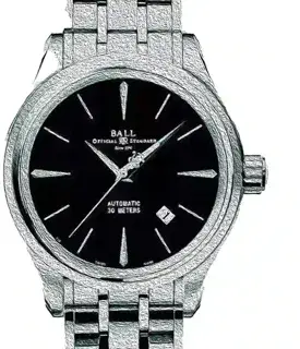 Ball Watch Ball Trainmaster NM9080D-SJ-BK 40mm Stainless steel Black