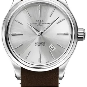 Ball Watch Ball Trainmaster NM9080D-L1J-SL 40mm Stainless steel Silver