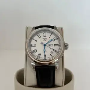 Ball Watch Ball Trainmaster NM1058D-L4J-WH 41mm Stainless steel Gray