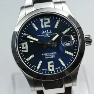 Ball Watch Ball Engineer II NM9026C-S15CJ-BE 39mm Stainless steel Blue