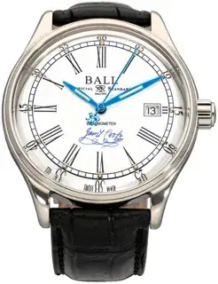 Ball Watch Ball Trainmaster NM3288D 40mm Stainless steel White