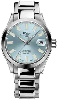 Ball Watch Ball Engineer III Marvelight Chronometer NL9616C-S1C-IBE 36mm Stainless steel Ice blue