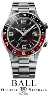 Ball Watch Ball Roadmaster DA9100C-S1-BK 41mm Stainless steel Black