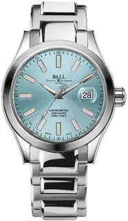 Ball Watch Ball Engineer III Marvelight Chronometer NM9026C-S6CJ-IBER 40mm Stainless steel Ice blue