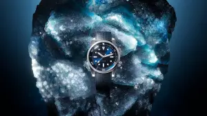 Baltic Aquascaphe Dual-Crown Blue - Baltic Watches