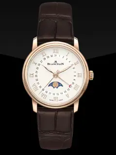 Blancpain Blancpain Quantième Phases de Lune 6126 3642 55B 33mm Rose gold White