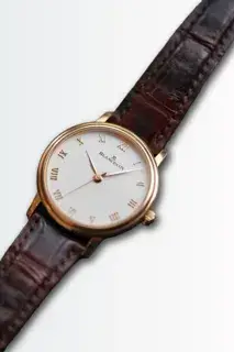Blancpain Blancpain Ultraplate 6104 3642 55A 29mm Rose gold White