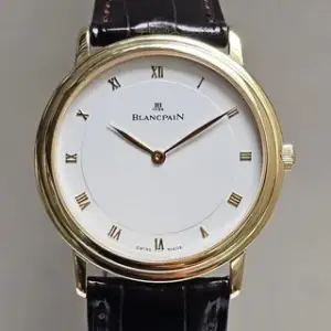 Blancpain Blancpain Villeret Ultra-Slim 0021-1418-55 33mm Yellow gold White
