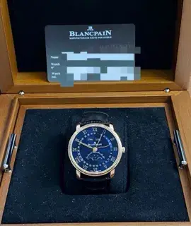 Blancpain Blancpain Villeret 6654 3640 55B 40mm Rose gold