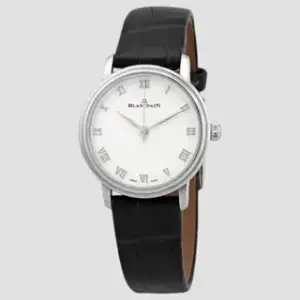 Blancpain Blancpain Ultraplate 6104 1127 55A 29mm Stainless steel White