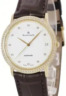 Blancpain Blancpain Villeret Ultra-Slim 6223-2987-55b 34mm Yellow gold White