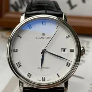 Blancpain Blancpain Villeret Ultra-Slim 6223-1127-55b 38mm Stainless steel White