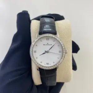 Blancpain Blancpain Ultraplate 6104 4628 55A 29mm Stainless steel White