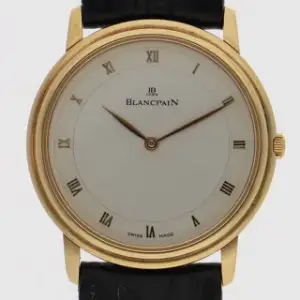 Blancpain Blancpain Villeret 33mm Yellow gold Silver