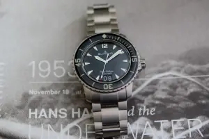 Blancpain Fifty Fathoms Grande Date Titanium Bracelet