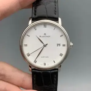 Blancpain Blancpain Villeret Ultra-Slim 6223-1127-55A 38mm Stainless steel White