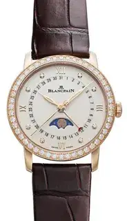 Blancpain Blancpain Quantième Phases de Lune 6126 2987 55B 33mm Rose gold White