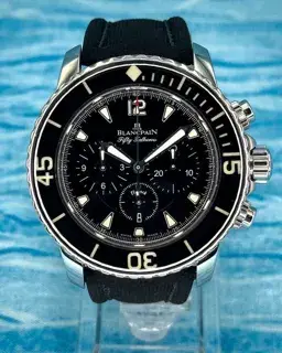 Blancpain Blancpain Fifty Fathoms 5085F 1130 52B 45mm Stainless steel Black
