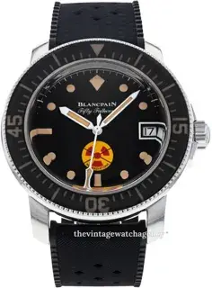 Blancpain Blancpain Fifty Fathoms 5008D 1130 B64A 40.5mm Stainless steel Black