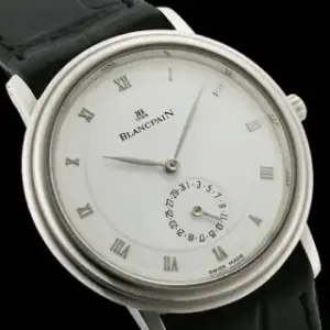 Blancpain Blancpain Villeret 4795-3427-55 33mm Platinum White