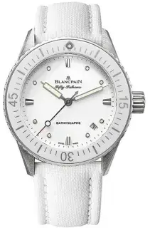 Blancpain Blancpain Fifty Fathoms 5100 1127 W52A 38mm Stainless steel White